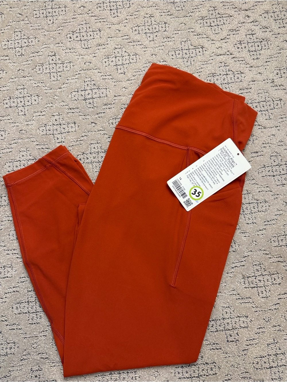 lululemon NWT 14 25”Align High-Rise Leggings with Side Pocket